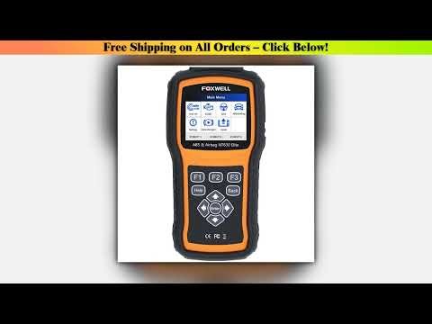 FOXWELL NT630 Plus OBD2 Scanner ABS SRS Code Reader Automotive OBD II Airbag Diagnostic ABS Brake