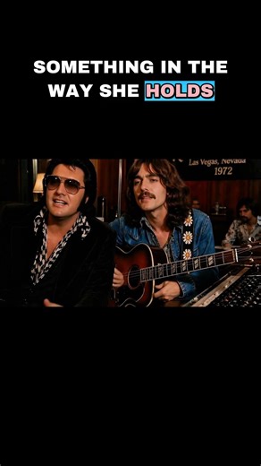 Elvis Presley Meets George Harrison – “Something” (Lost Vegas Studio 1972) | CGI 4K🕺⚡️🕺