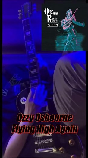 Ozzy Osbourne Flying High Again Guitar solo #ozzyosbourne #randyrhoads #flyinghighagain