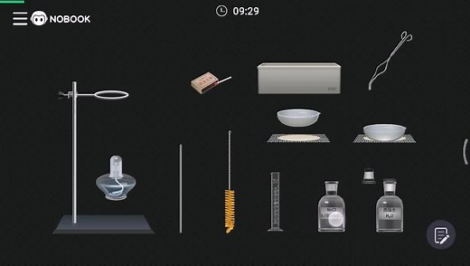 氯化钠溶液蒸发结晶NB物理实验加试操作演示