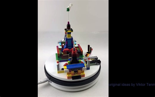 乐高10696拼搭：中世纪城市