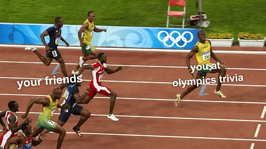 27 Olympics Facts That Will Make Ur Mates Think You're A Gold Medallist At Trivia