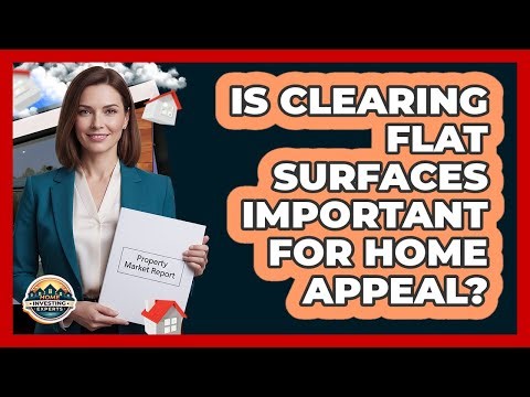 Is Clearing Flat Surfaces Important for Home Appeal?