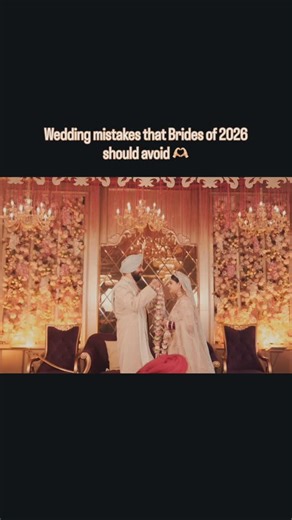 Anahat | Adulting & Relationships on Instagram: "Mistakes you should avoid as a bride to be: 1. Delegating is not losing control. It’s choosing energy over exhaustion. Don’t try to do every single thing by yourself. 2. Every opinion does not require a place in your wedding. Silence can be a boundary. You can disregard opinions that do not match with how you want your wedding. 3. Finalise jewellery early. It takes time to finalise what actually matches with your outfit. Make sure you get that sor