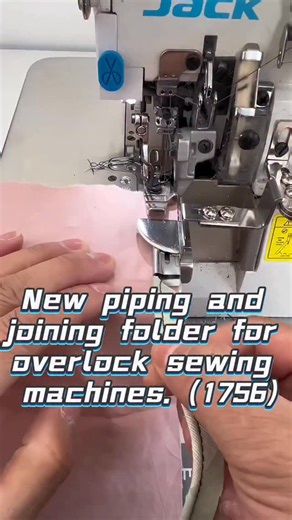 WHOLEHEARTED Sewing Tutorials & Tools on Instagram: "New piping and joining folder for overlock sewing machines. (1756). #Wholeheartedapparel #Wholeheartedsewingtutorials #Wholeheartedsewing #Sewingtutorials #sewinglife"