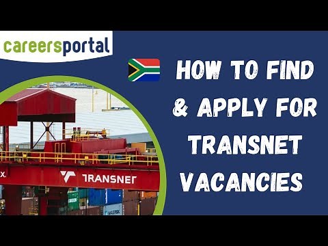 How To Find & Apply For Transnet Vacancies | Careers Portal