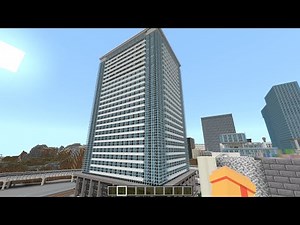 [ マイクラ統合版 ] 高層ビルを作る動画（主に内装）