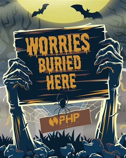 1K views · 11 reactions | It's spooky season!  But have no fear - reach out to a PHP agent and bury your worries in a life insurance policy that works best for you! . . . . . #PHPAgency #PHPAgents #SpookySzn #LifeInsurance #Fright #Annuities #Halloween | PHP Agency | Facebook