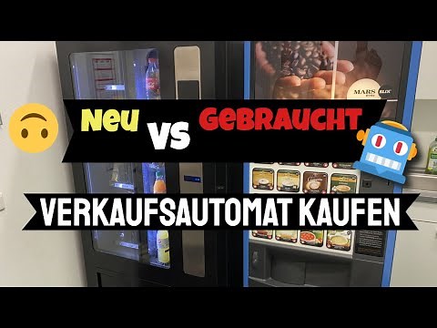 Vending Machine kaufen neu oder gebraucht? Was ist der richtige Weg um einen Snackautomat zu kaufen?