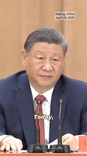 Chinese President #XiJinping, also general secretary of the Communist Party of China Central Committee and chairman of the Central Military Commission, delivered an important #speech at a grand gathering on Monday in Beijing to #celebrate the 100th #anniversary of the founding of the All-China Federation of Trade Unions and #honor #model workers and exemplary individuals. Xi stressed that over 1.4 billion people are marching forward with #confidence on the #new #journey of Chinese modernization.