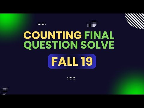 Counting Fall 19 Question Solve || Discrete Mathematics