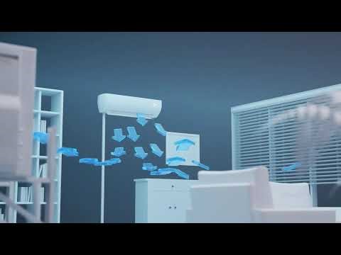 How a Split A/C Cools a Room | Step-by-Step Schematic Animation