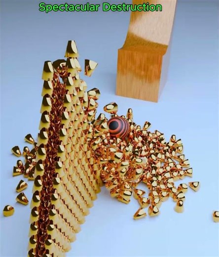 Satisfying Blender Physics Simulation #shorts #satisfying #interiordesign #asmr