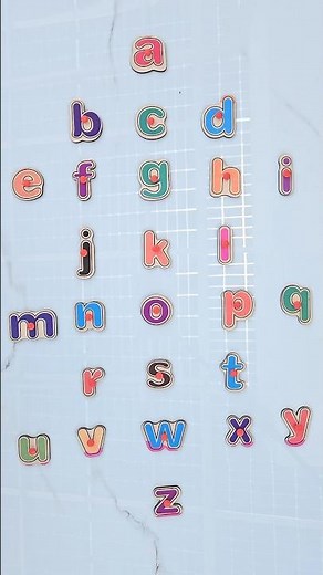 Small Alphabet Learning with Rhymes | ABC Phonics Song & Patterns for Kids #shorts