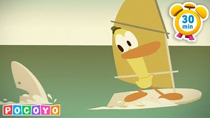 Un partido de tenis entra Pocoyó y Pato, ¿quién gana? 🎾 #pocoyo #Deportes #animacioninfantil #juegoseducativos | Pocoyo