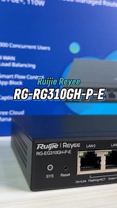 Ruijie Reyee RG-EG310GH-P-E Router Andalan Untuk kebutuhan Jaringanmu! Ruijie Reyee RG-EG310GH-P-E adalah router gigabit yang dibekali 10 port Ethernet dengan 8 port PoE (802.3af/at) yang memiliki total daya 110W. Perangkat ini mendukung koneksi hingga 350 klien secara bersamaan dengan throughput 1.5Gbps. Dilengkapi 4 port WAN untuk load balancing dan failover, serta RAM 512MB dan storage 256MB. Manajemen jaringan bisa dilakukan lewat Web GUI, aplikasi mobile, atau cloud Reyee. Router ini menduk