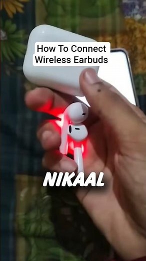 How to Connect Wireless Earbuds to Phone #shorts