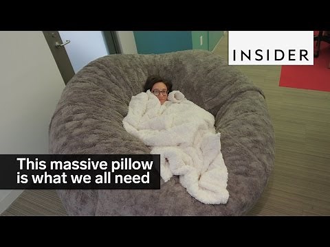 This massive pillow is exactly what we all need right now