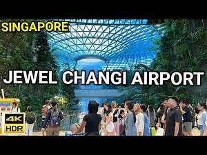 Exploring Changi Airport | Tour of Singapore Changi Airport Jewel