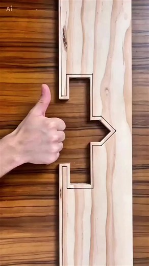 Creative Carpenter's Trick for Locking Wood Corner Joints