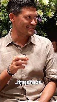 Here's the spiciest food on the dinner table: dendeng batokok! 🌶️🥵