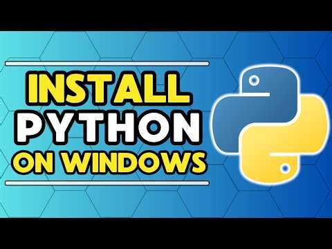 how to INSTALL PYTHON on Windows ✅ 2026 ✅