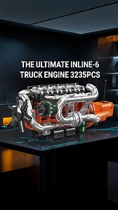 3.4K views · 28 reactions |  Witness the Ultimate Inline‑6 Truck Engine in action! 3,235 pieces of mechanical brilliance featuring rotating pistons, turbocharged setup, and a full 4‑speed gearbox. Powered to perform, built to enthrall. #Inline6Engine #PrecisionEngineering #TheBlockZone | The Block Zone | Facebook