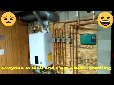 Navien Combi Boiler Install By Myself NCB-240/110