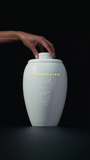 Introducing the world’s first ever music-streaming urn from Liquid Death x Spotify. Finally death is a lot less boring.