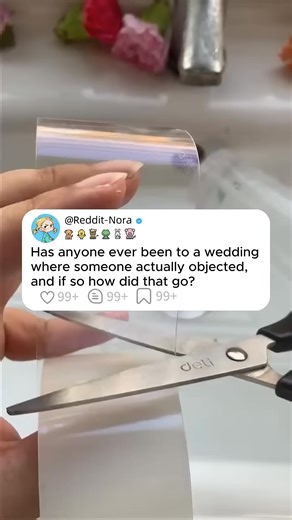 63K views · 1.4K reactions | Has anyone ever been to a wedding where someone actually objected,and if so how did that go #reddit | Hey Stories | Facebook