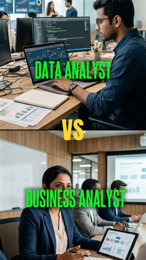 Data Analyst vs Business Analyst - Which is better ? 🚨🔥