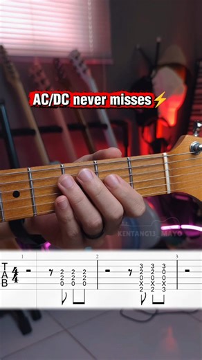 Highway to Hell. Straight. Loud. Timeless. AC/DC riffs are built different. #acdc #highwaytohell #hardrock #guitarriff #guitartutorial | Mario Mailool