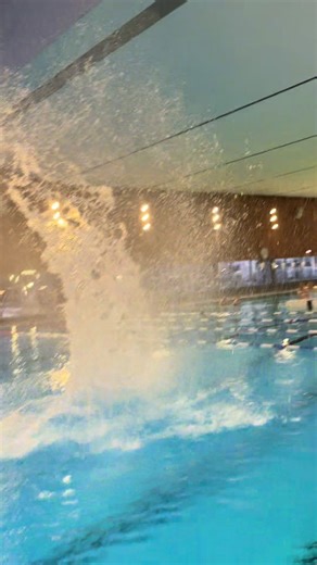 Hard Landing: Cameraman Gets Splash Twice