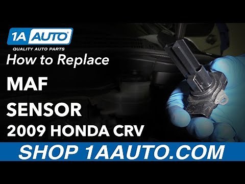 How to Replace Mass Air Flow Sensor 07-11 Honda CR-V