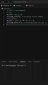 Python Lists vs Dictionaries!