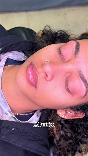 before and after THREADING & TINTING book an appointment! 📍located in Raleigh, NC #fyp #eyebrowthreading #eyebrowshaping #viral #beauty