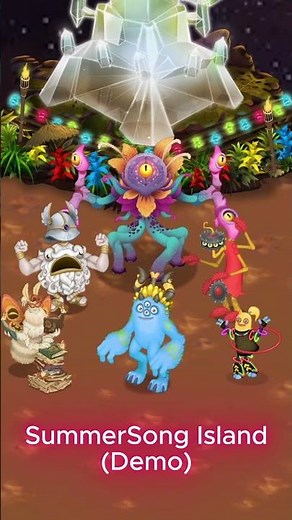 SummerSong Island (Demo) #mobileapp #msm #mobilegame #mysingingmonsters #wubbox #msmcomposer #gaming
