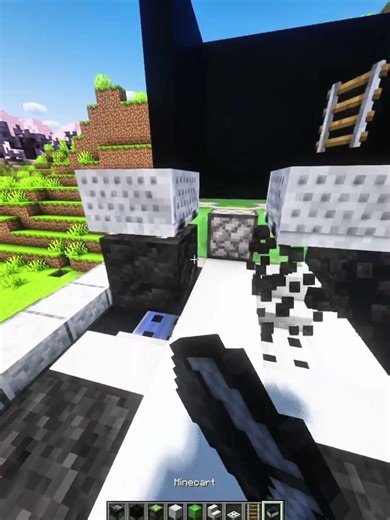 SPORT CAR IN MINECRAFT☠️ #minecraft #mechanism