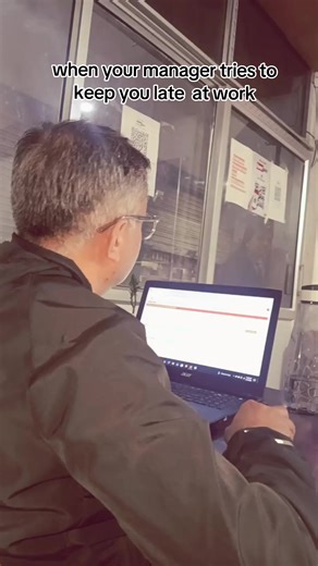 when your manager tries to keep you late at work ! #internet #comedy #isp #dishhomefibernet