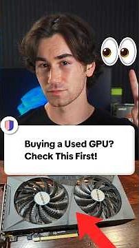 3 Things to Check Before Buying a Used GPU