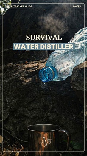 How to Make a Survival Water Distiller 💧