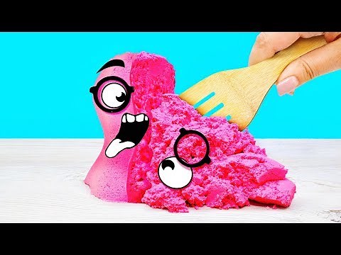 わんぱくスライムサムで作ったキネティックサンド
