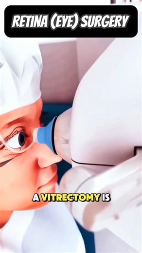 Retina Surgery Explained|Vitrectomy Procedure in 3D #vitrectomy#retinasurgery