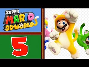 Super Mario 3D World (Solo 2021) playthrough pt5 - Lava Caves and Seaside Fun
