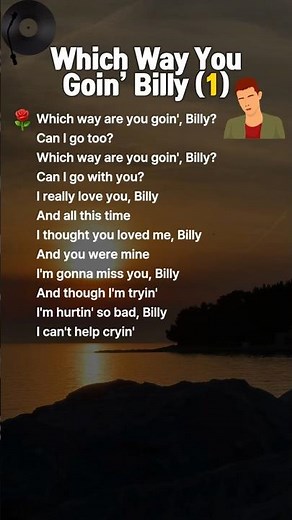 Which Way You Goin’ Billy – The Poppy Family (1970)70s Soft Rock | Sing Along