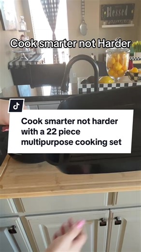 🔥 Upgrade your kitchen without breaking the bank! This 22-piece nonstick kitchenware set comes with pots, pans, and cooking utensils — all for an insane deal. Perfect for beginners, home cooks, and anyone ready to cook in style! 🍳✨ #KitchenEssentials #CookwareSet #NonstickPans #CookingOnABudget #KitchenDeals