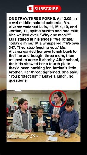 Teacher Discovers Three Students Are Sharing One Meal Daily