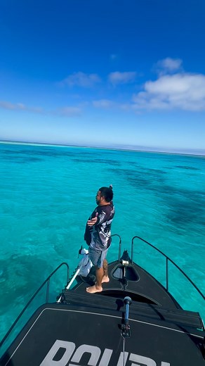 How beautiful is this, paradise! 🏝️❤️ Fitzroy Reef Lagoon 65km off shore and is such a magical place, crystal clear water you could spend days here just exploring and relaxing 🤿🛥️😍🫶🏽 #YTF #Reef #exploring #ocean #adventure #explore #beautifuldestinations #boating #crystalclearwater #snorkel #yeahthefishos | YTF Yeah The Fishos