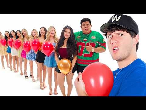 Pop The Gold Balloon To Find Love