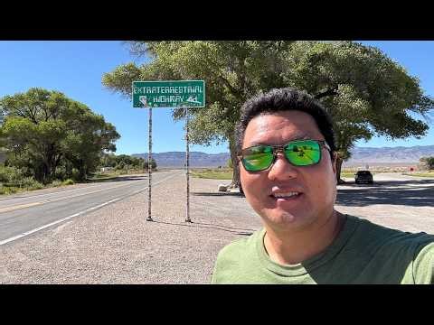 Extraterrestrial Highway (Nevada 375) Road Trip in 2025!
